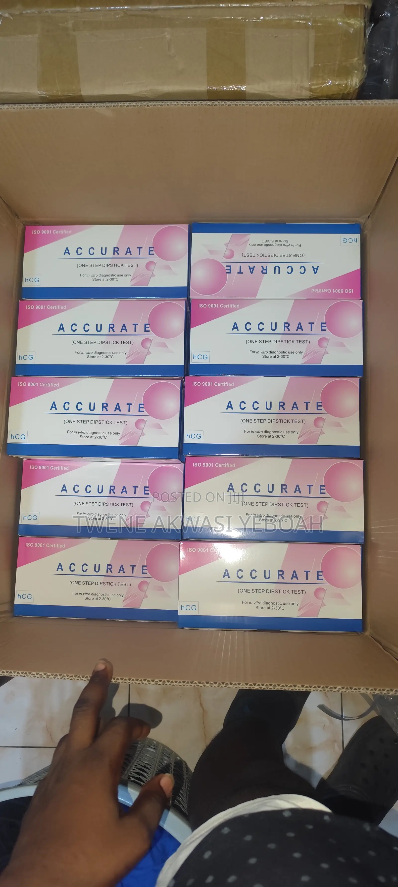 Accurate Hcg Pregnancy Test Kit – 50 Tests Per Box
