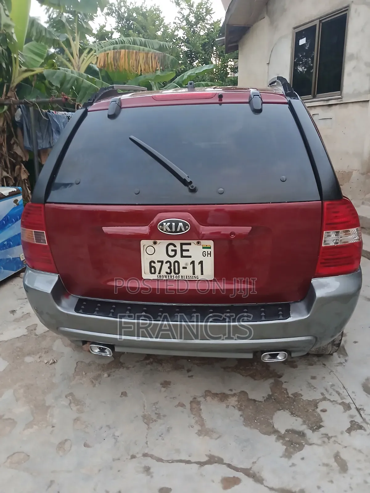 Kia Sportage 2007 Red