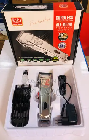 Kiki All Metal Rechargeable and Cordless Hair Clipper