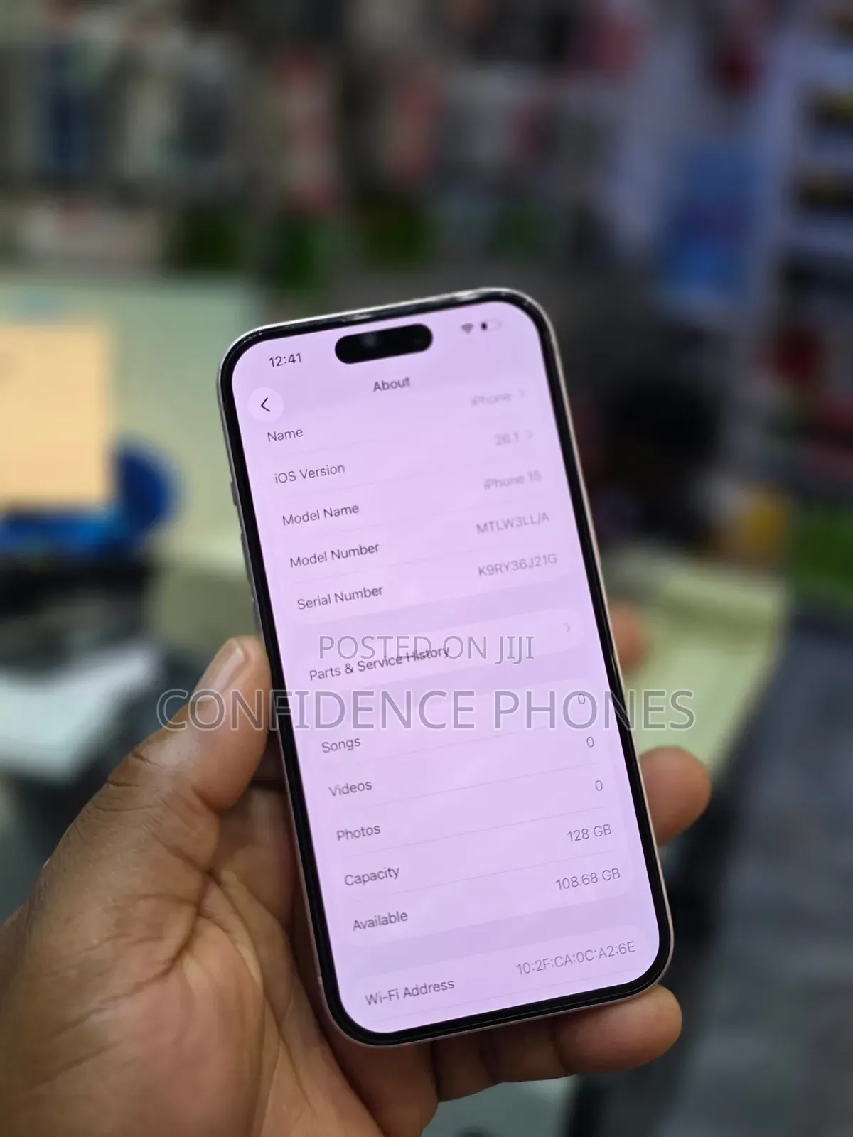 Apple iPhone 15 128 GB Pink