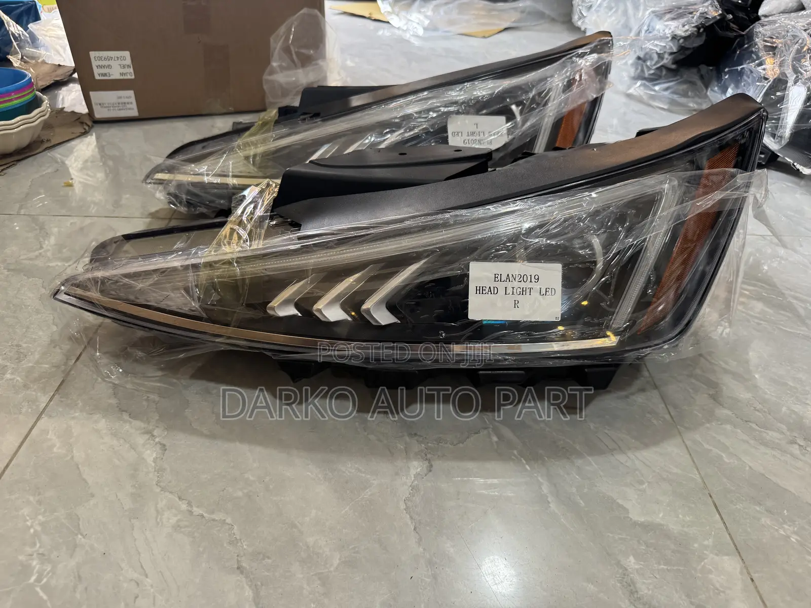Hyundai Elantra 2019-2020 Headlights Led Available