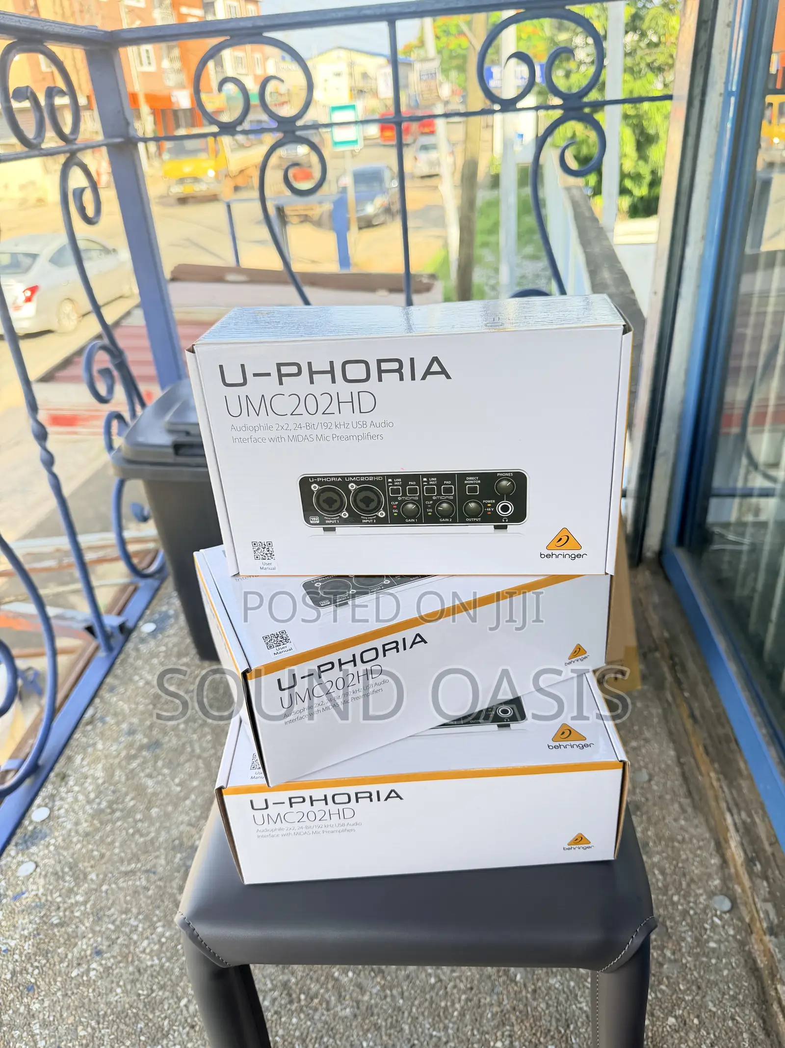 Behringer U-Phoria Umc202hd Usb Audio Interface