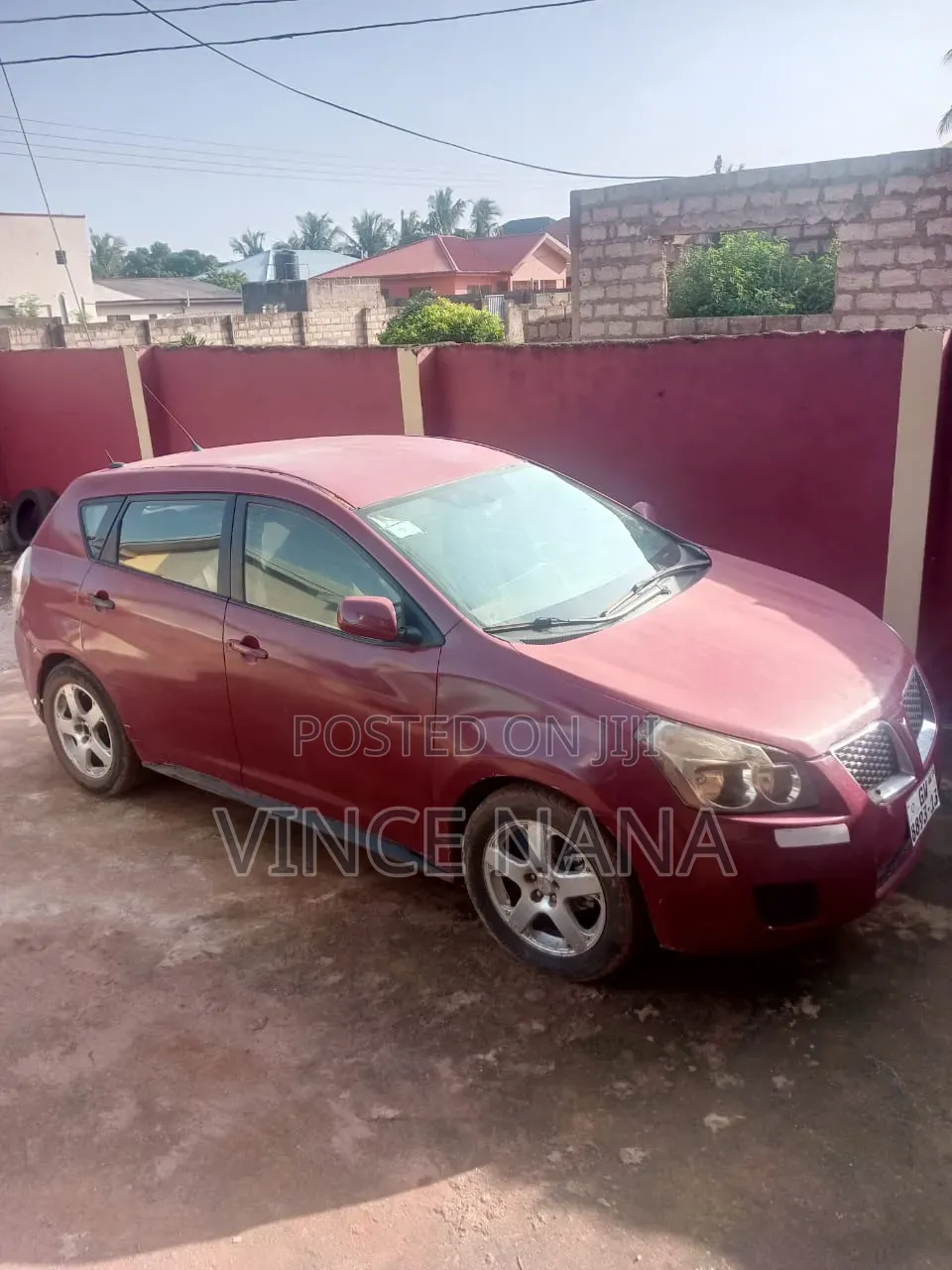 Pontiac Vibe 1.8L 2009 Red