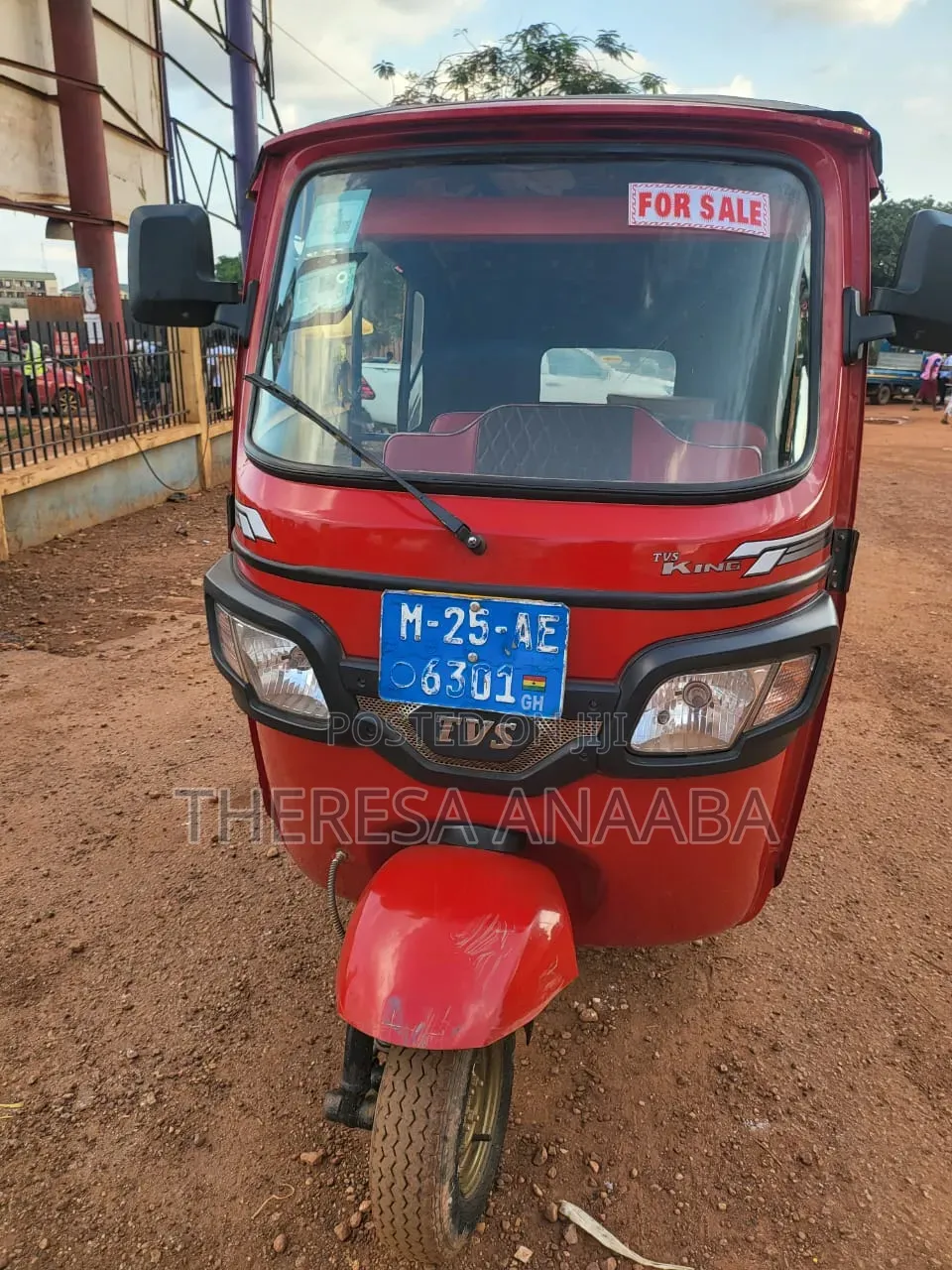 TVS HLX Plus ES 2025 Red