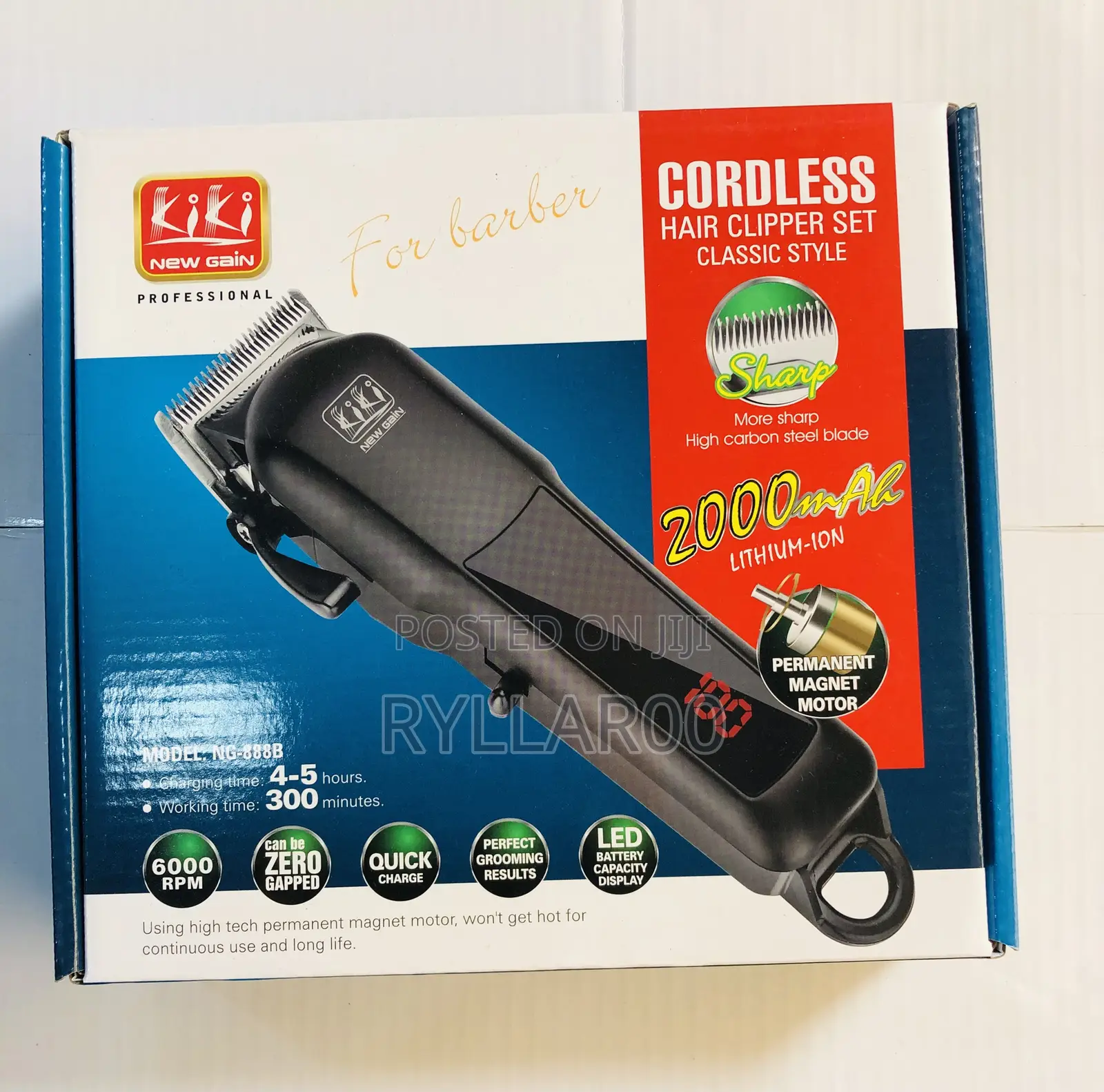 Kiki Ng-777 Professional Hair Clipper