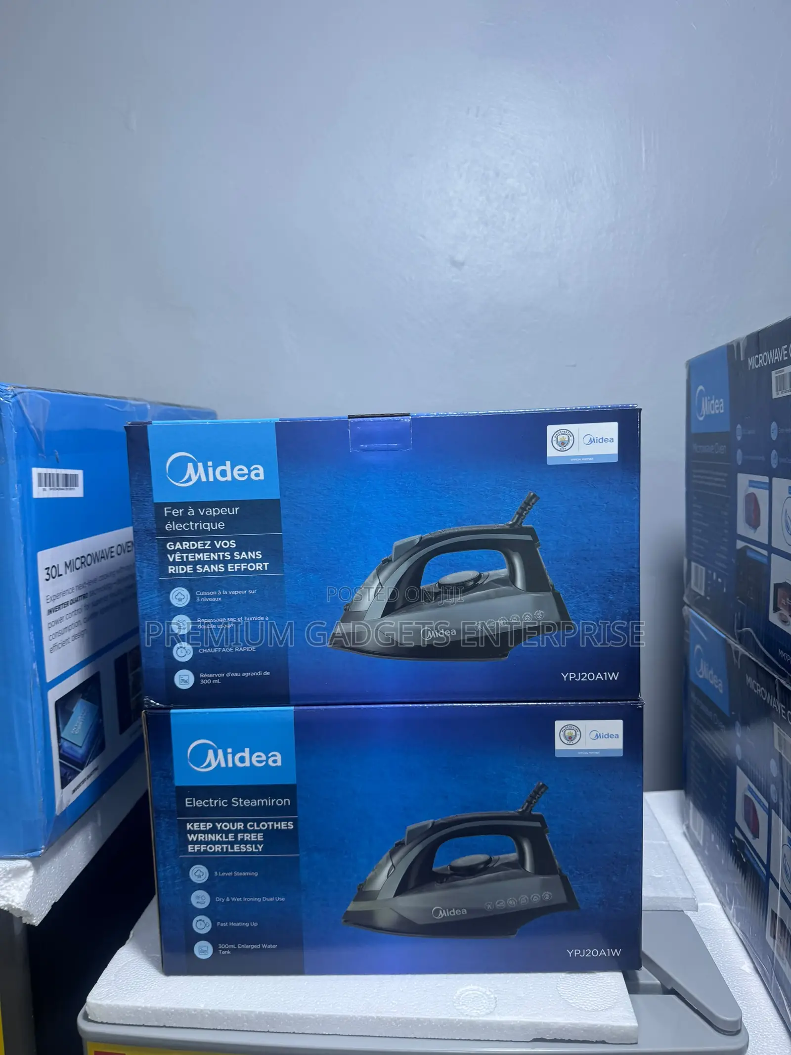 Midea 2400w Dry and Wet Dual Use Electric Iron Ypj20a1w