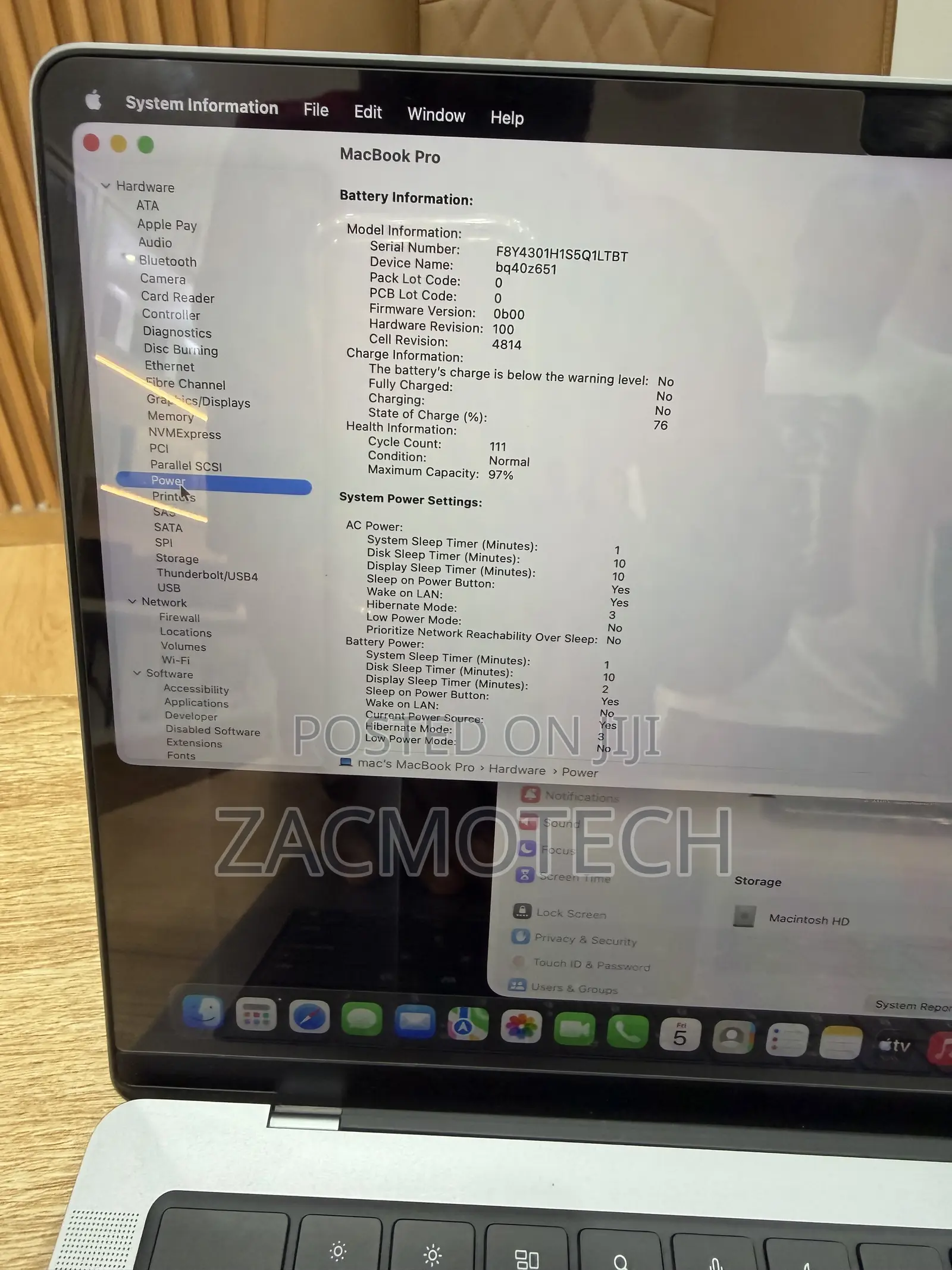 Laptop Apple MacBook Pro 2023 M3 8GB Apple M3 SSD 1T