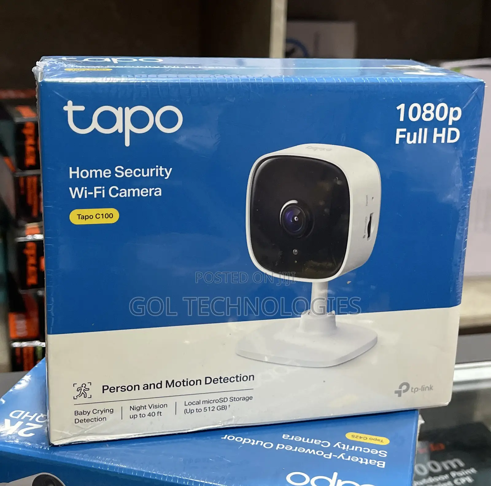 Tapo C100 Smart Wireless Camera Home Security Wi-Fi Camera