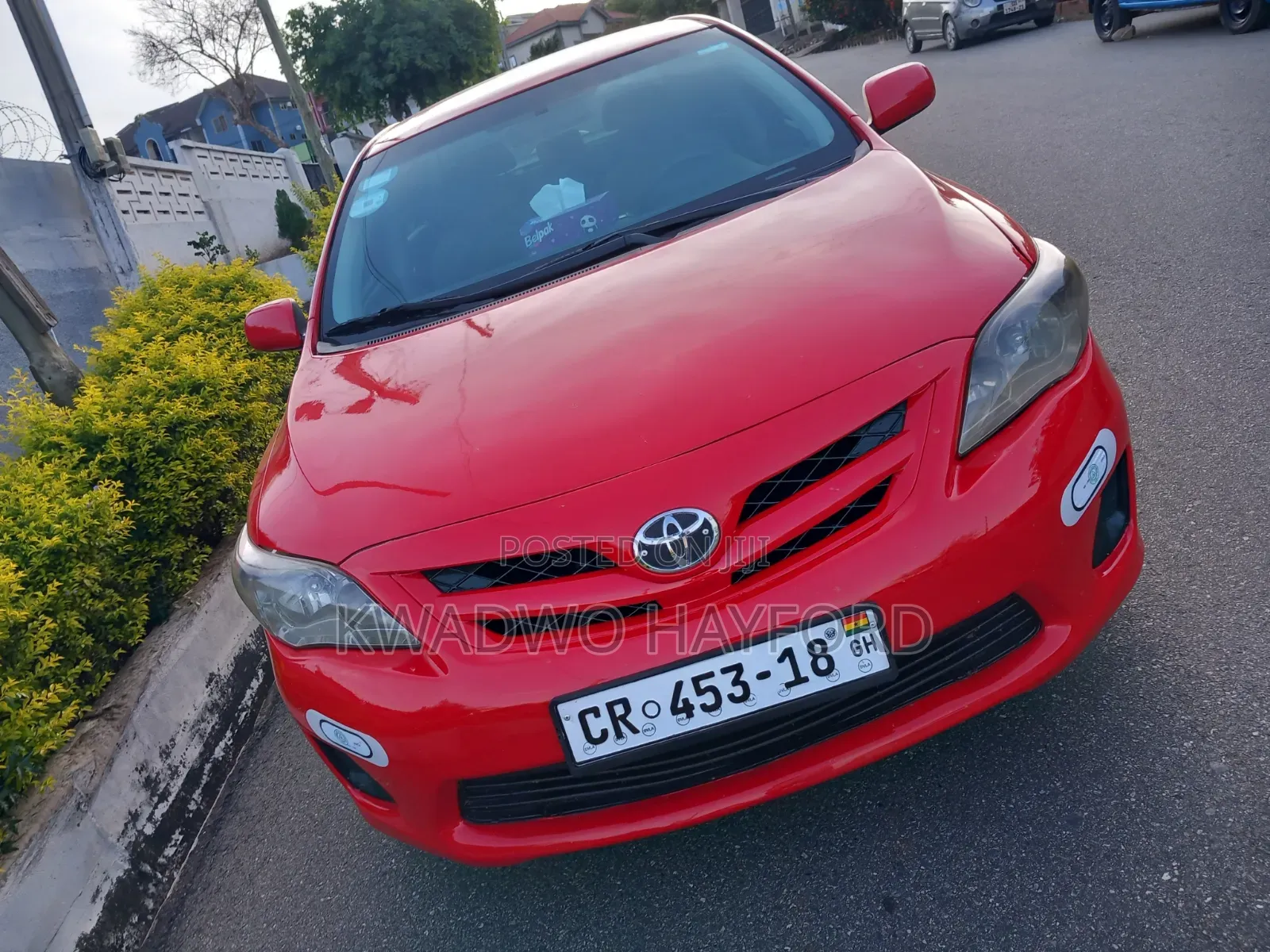 Toyota Corolla LE 4dr Sedan (1.8L 4cyl 4A) 2011 Red