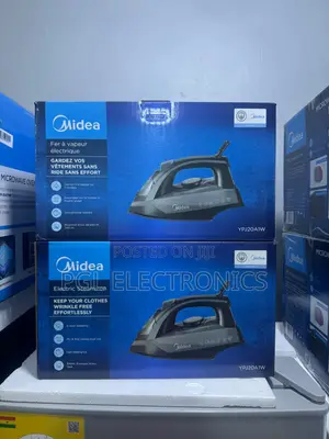 Midea 3 Level Steaming 2400w Dry Wet Steam Iron, 300 Ml, Ypj20a1w