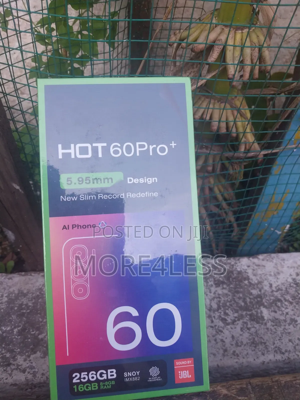 New Infinix Hot 60 Pro+ 256 GB Black