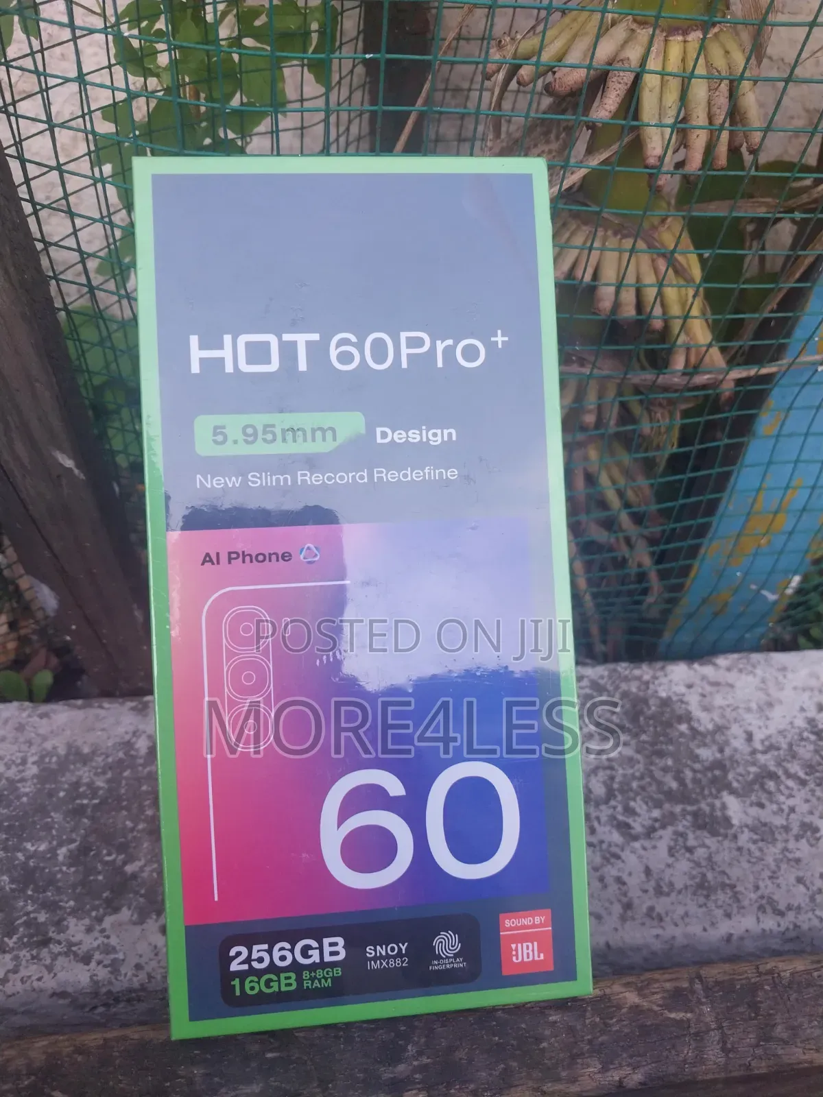 New Infinix Hot 60 Pro+ 256 GB Black