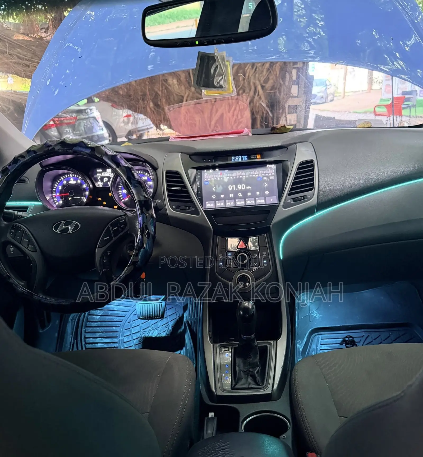 Hyundai Elantra 2015 Blue