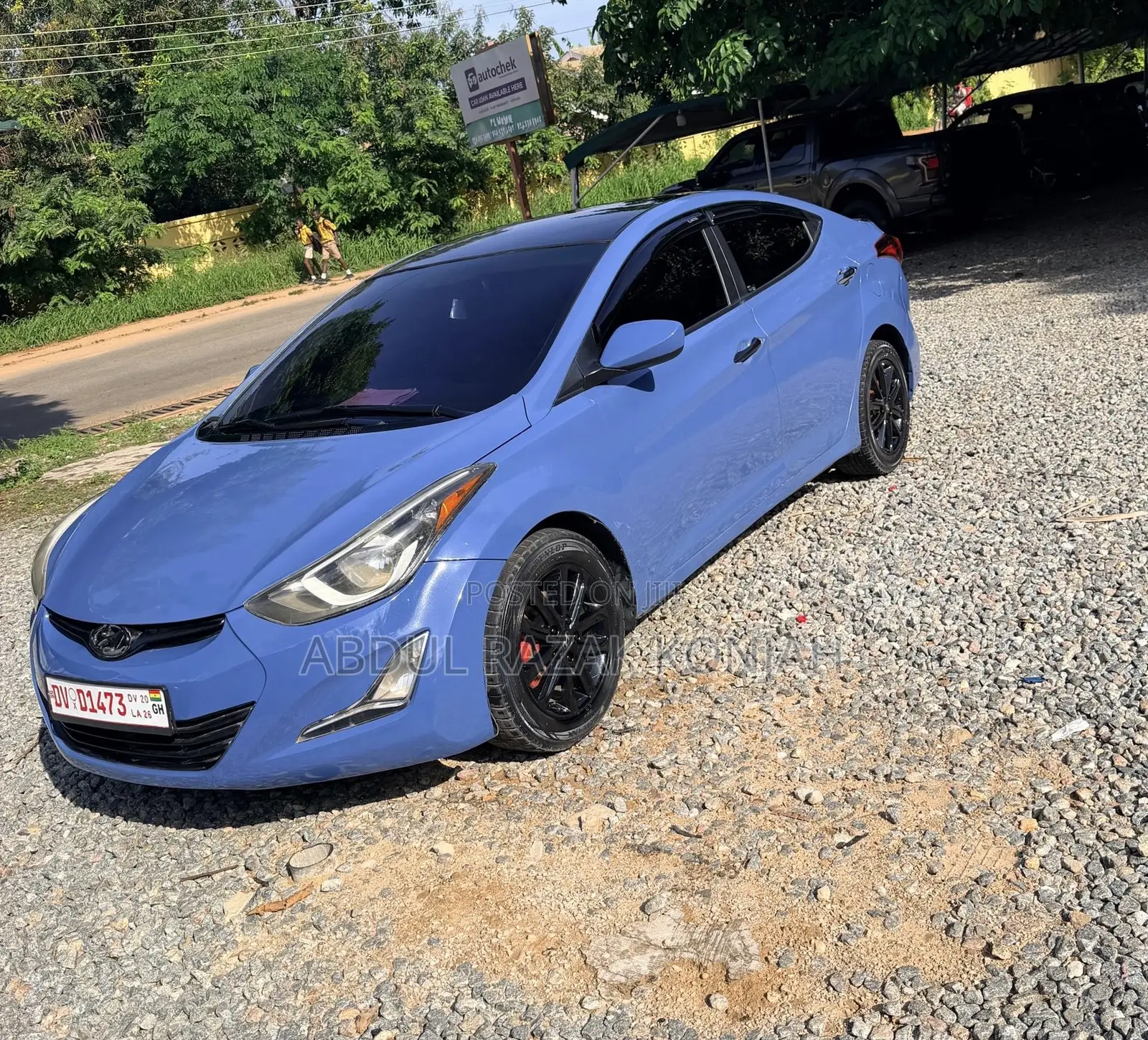 Hyundai Elantra 2015 Blue