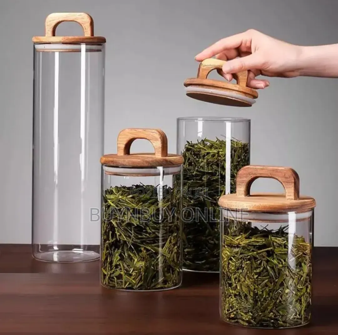 Airtight Glass Jar