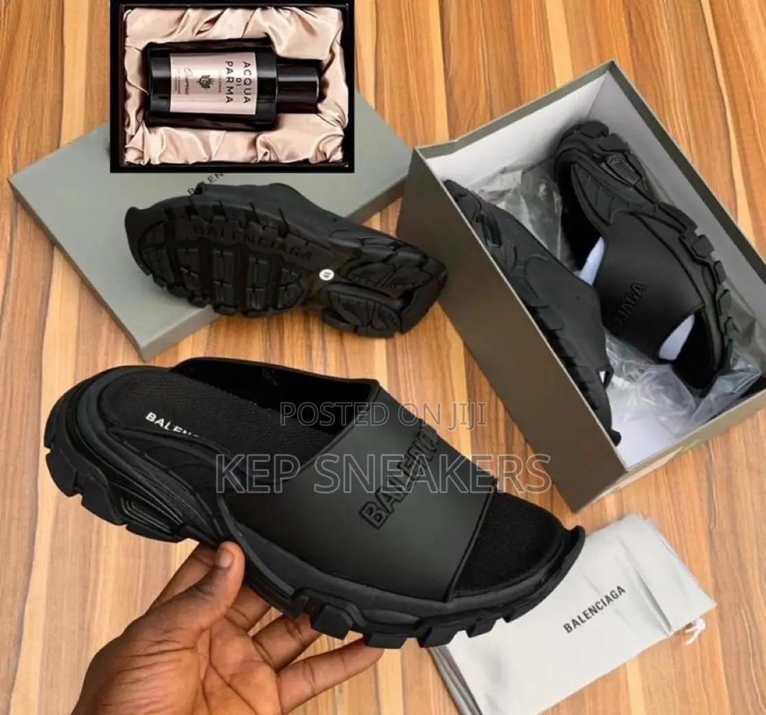 Balenciaga Track Slides Top Strap