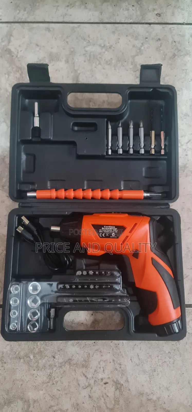 Electrical Drill and Toolset