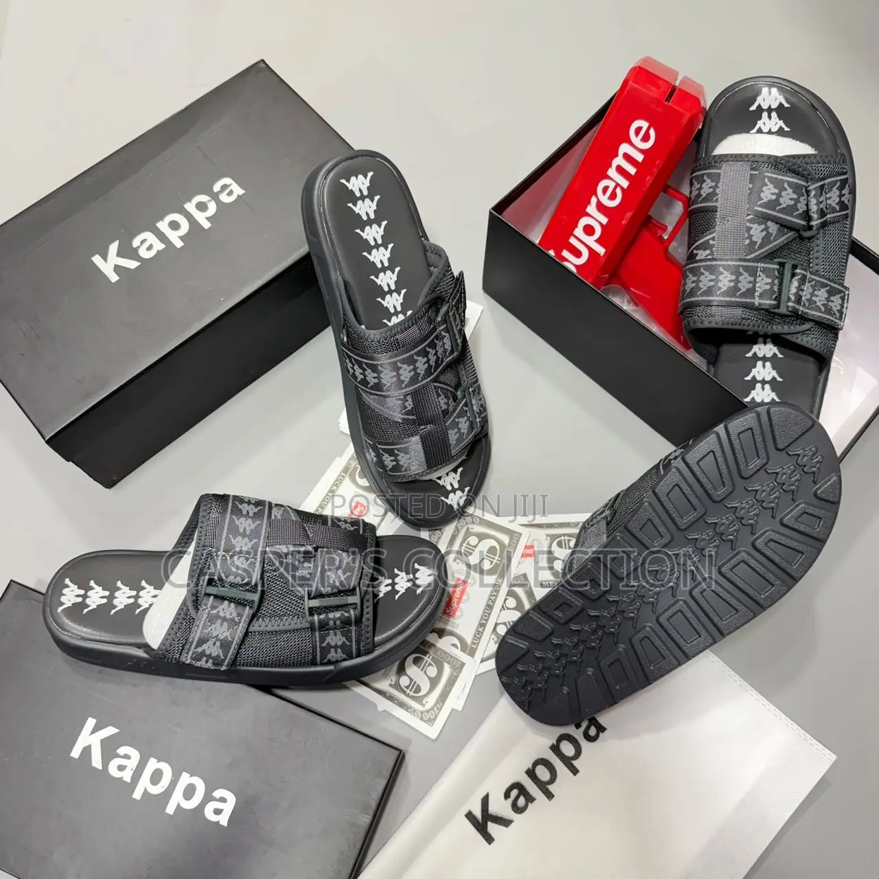 Kappa 222 Banda Mitel 1 Slide Sandals