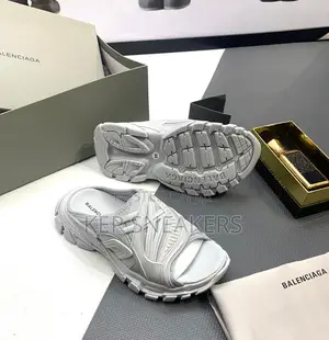 Balenciaga Track Slides Caged Mesh