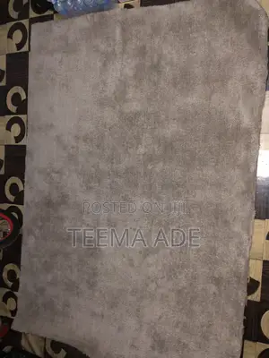 Gray Center Rug
