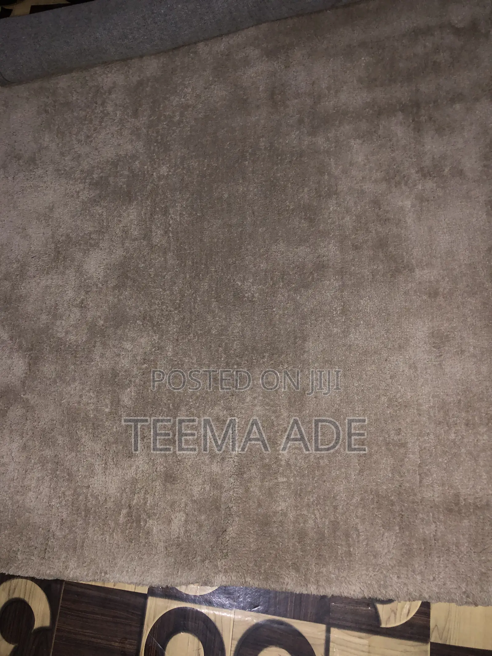 Gray Center Rug
