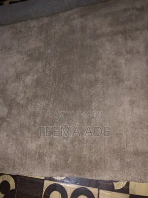 Gray Center Rug