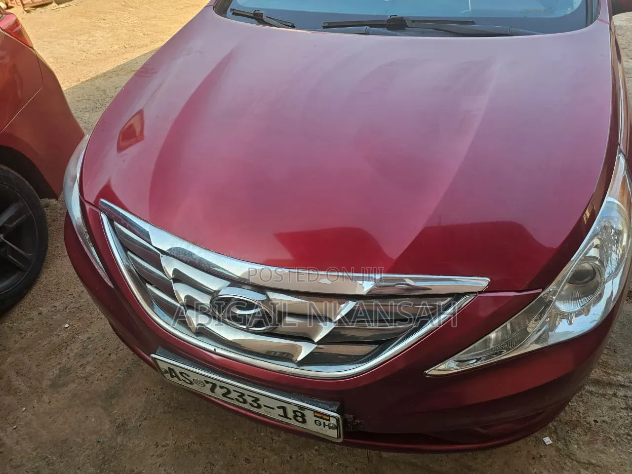 Hyundai Sonata 2009 Burgundy