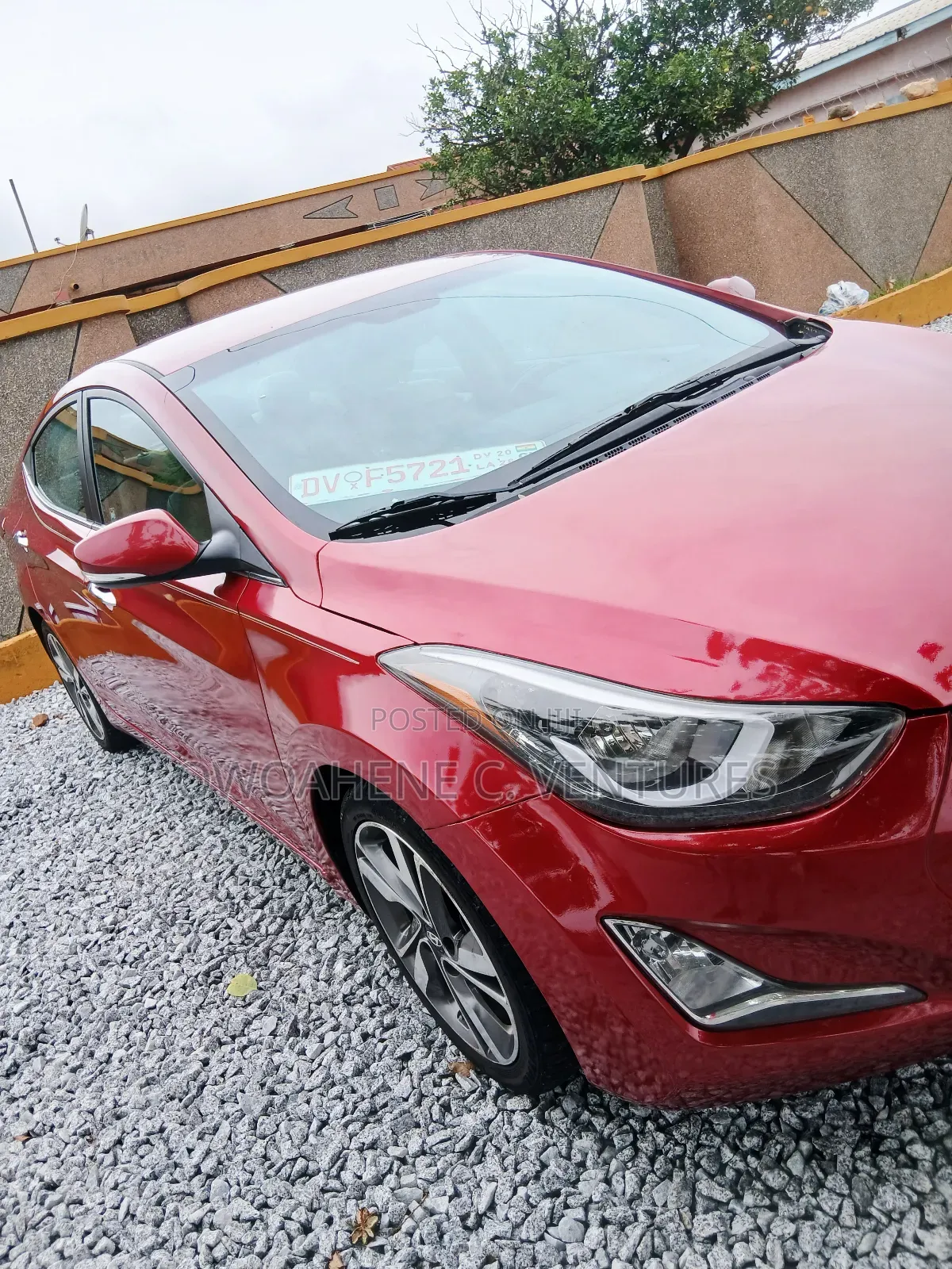 Hyundai Elantra 2016 Red