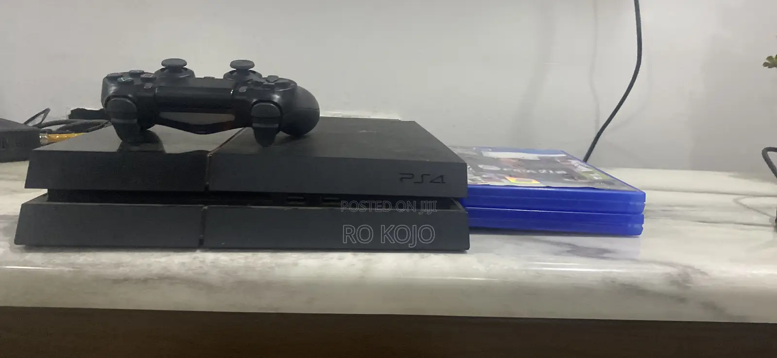Ps4 Slim Console With Controller and Fifa 21 and Gta v Cd