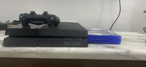 Ps4 Slim Console With Controller and Fifa 21 and Gta v Cd