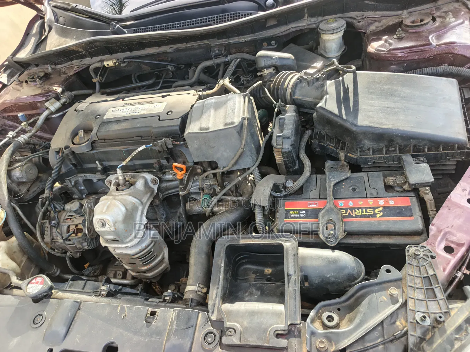 Honda Accord 2014 Burgundy