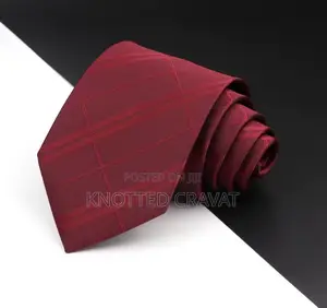 Red Stripped Flying Tie