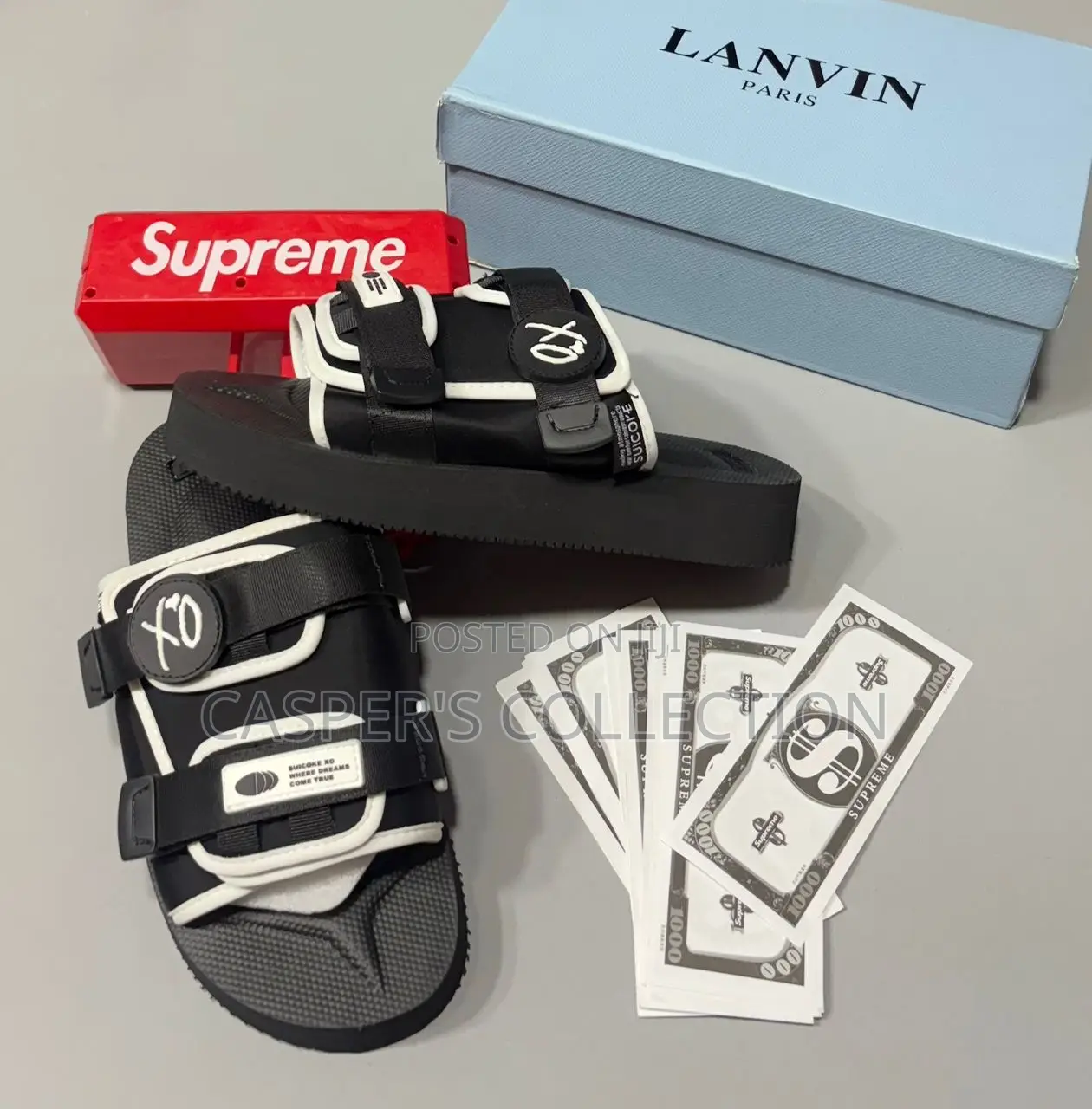 Suicoke X Xo Moto Slide Sandals