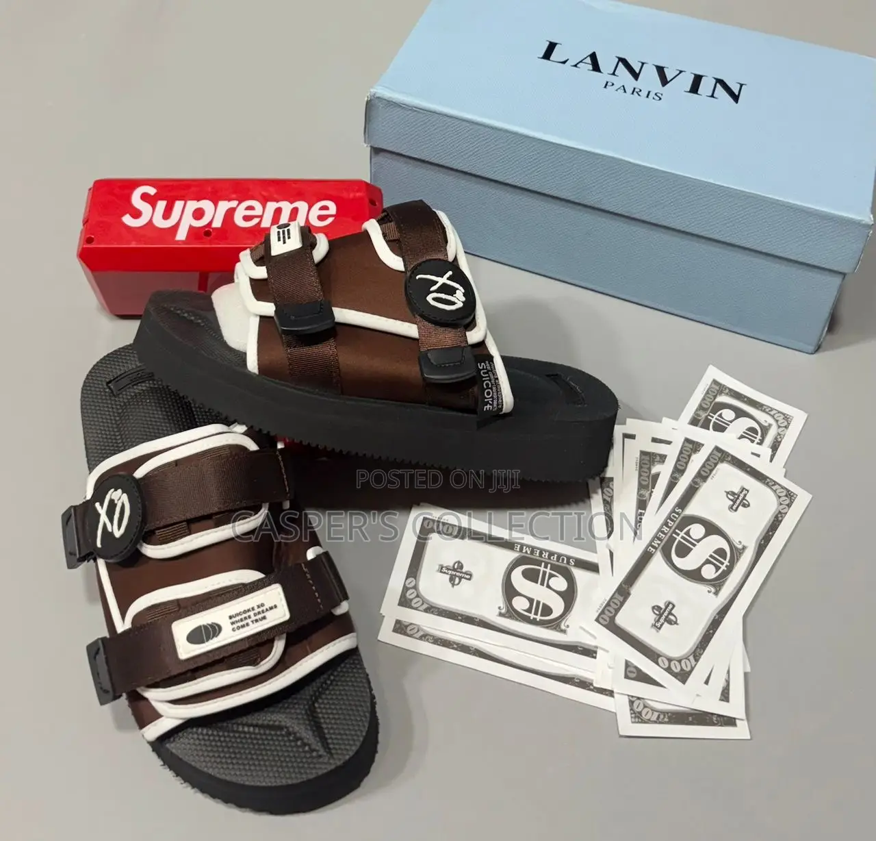 Suicoke X Xo Moto Slide Sandals