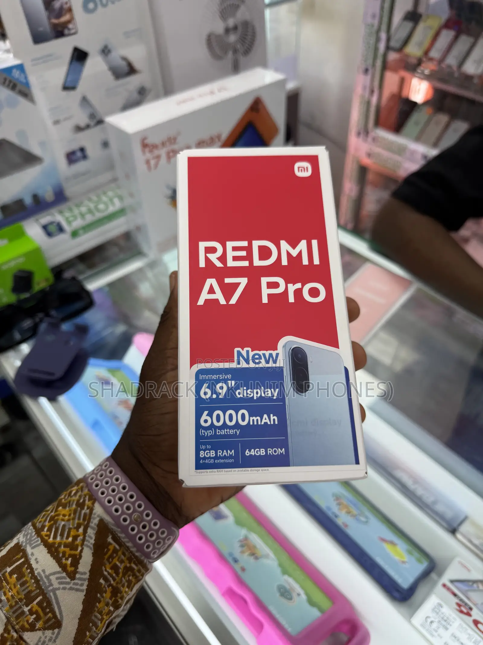 New Xiaomi Redmi A7 Pro 128 GB Black