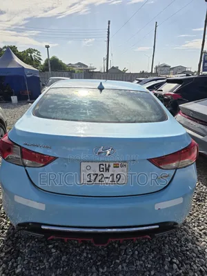 Hyundai Elantra Limited 2012 Blue