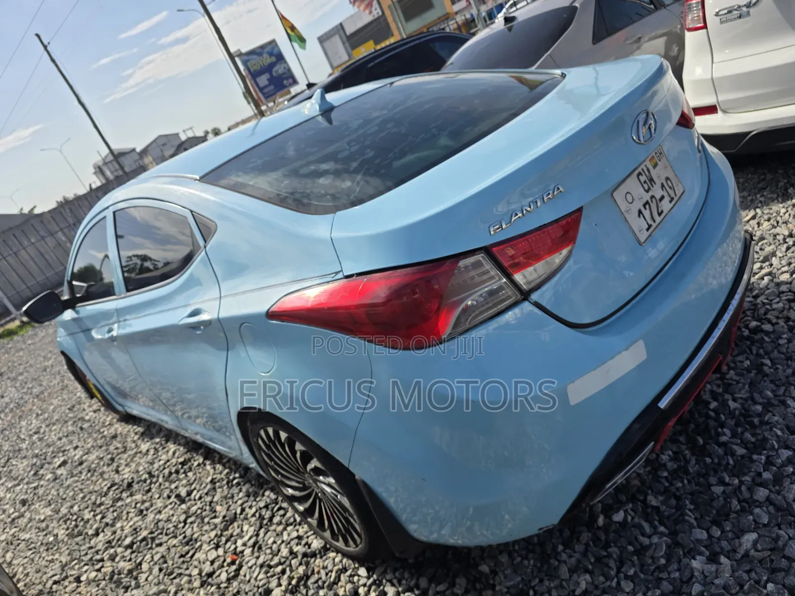 Hyundai Elantra Limited 2012 Blue