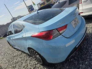 Hyundai Elantra Limited 2012 Blue