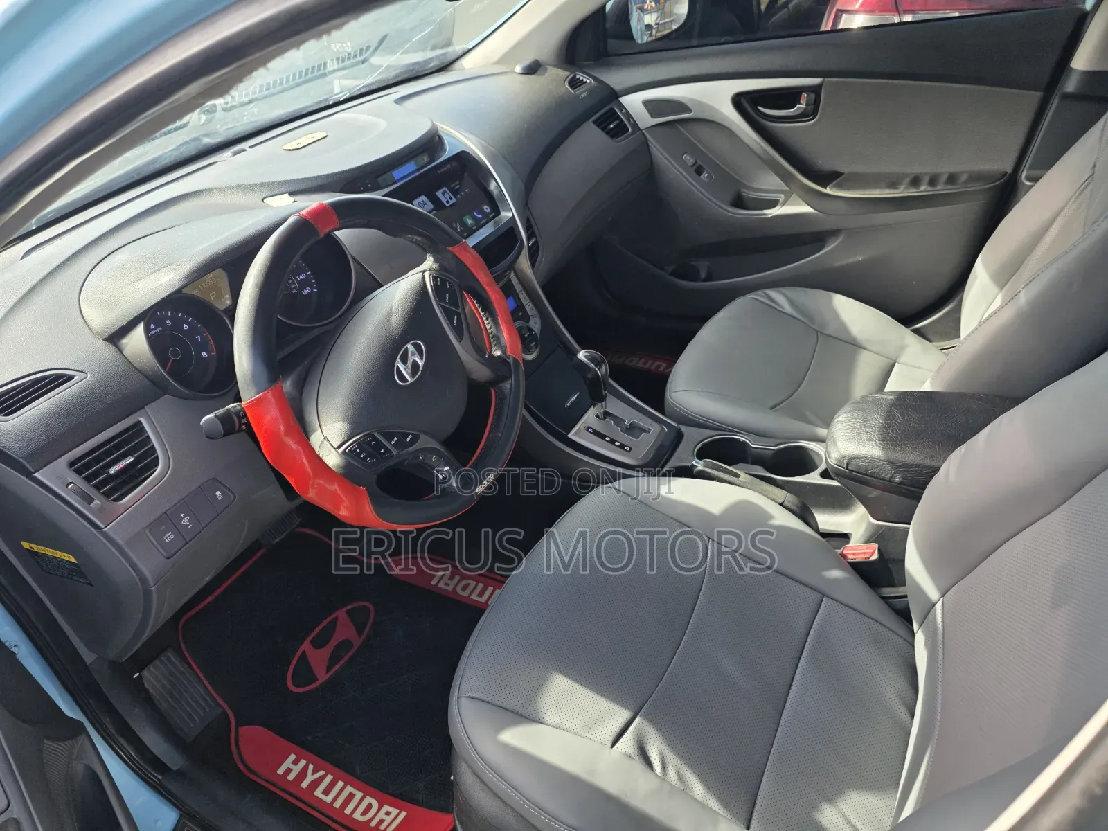 Hyundai Elantra Limited 2012 Blue