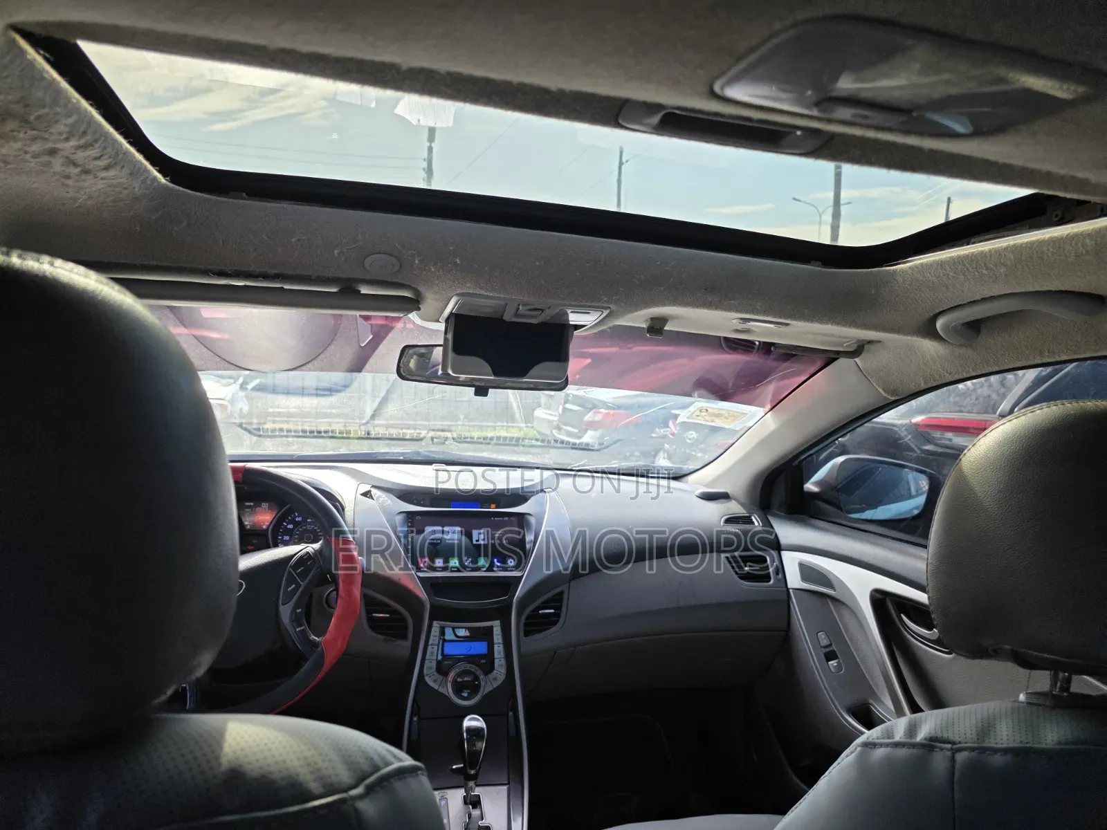 Hyundai Elantra Limited 2012 Blue
