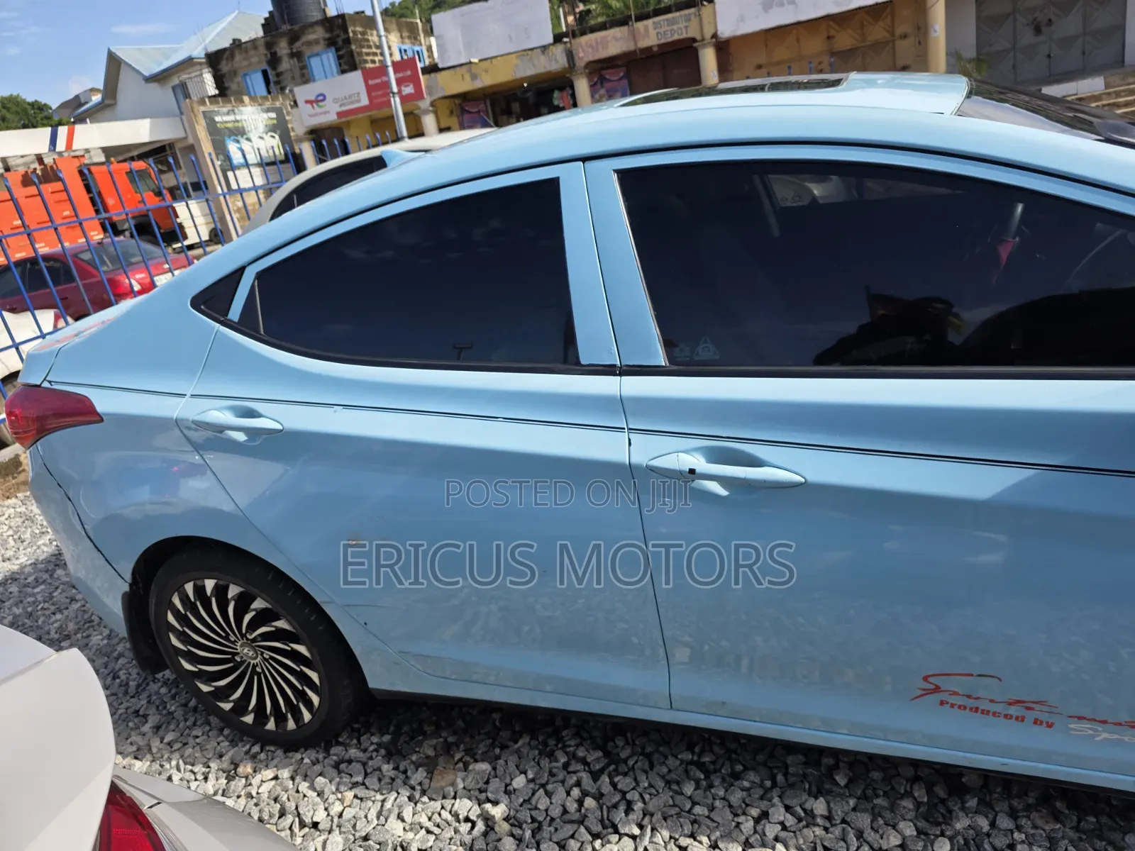 Hyundai Elantra Limited 2012 Blue