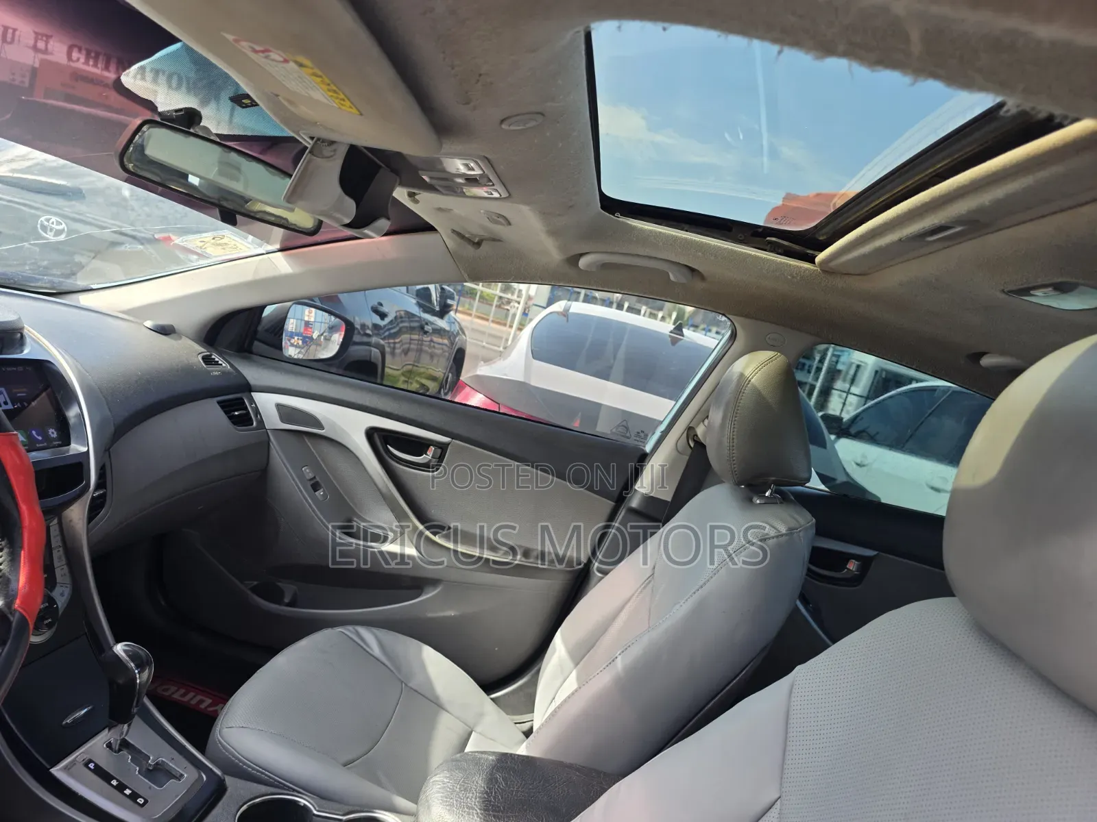Hyundai Elantra Limited 2012 Blue