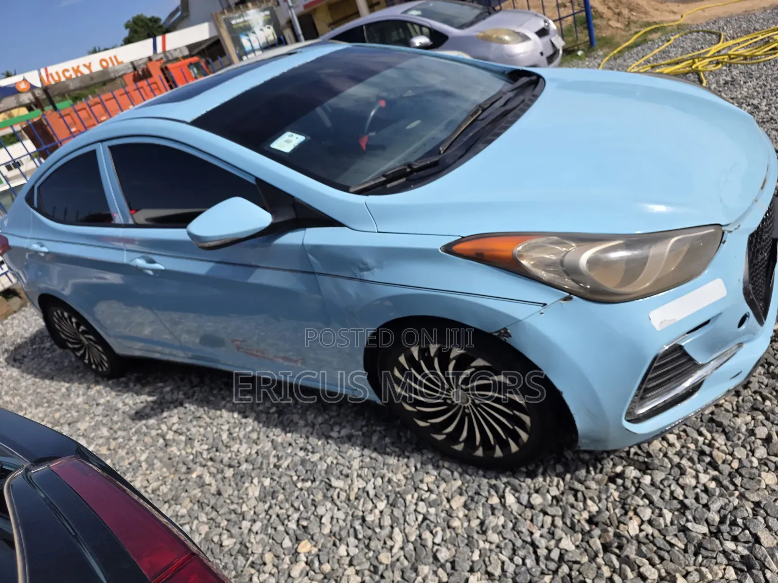 Hyundai Elantra Limited 2012 Blue