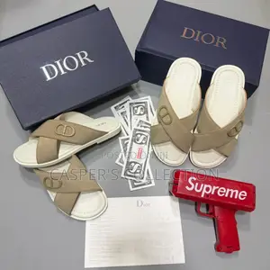 Dior Cd Icon Crisscross Sandals