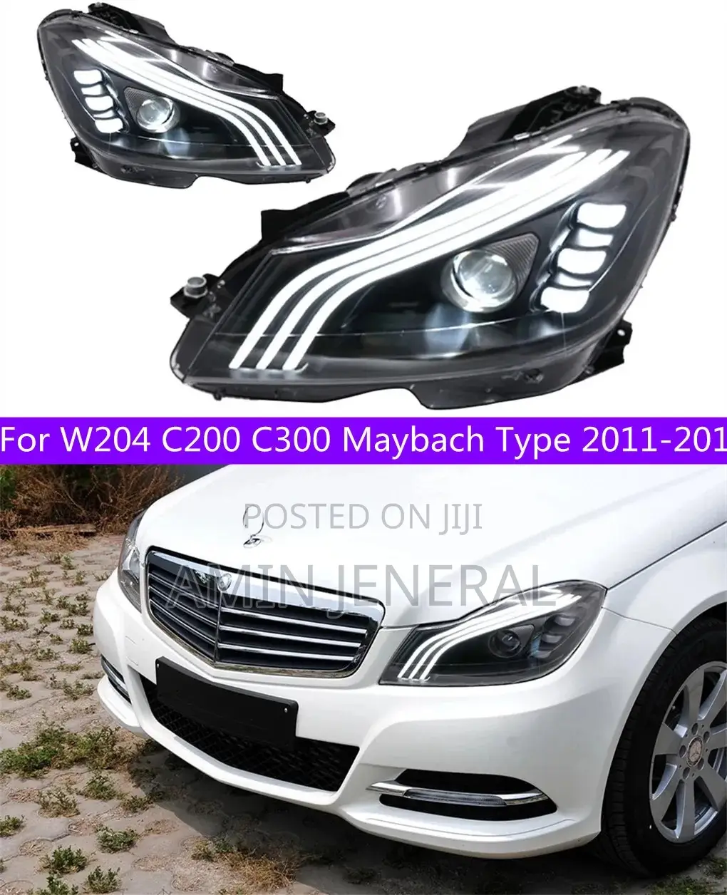 C250 Headlight Maybach Type