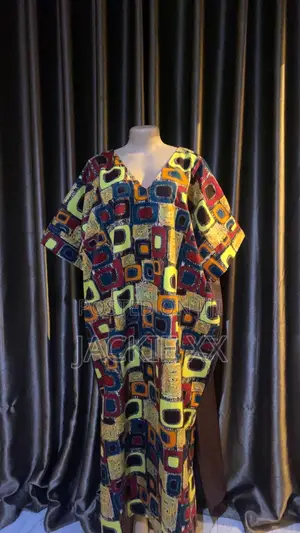 Ankara Long Dress