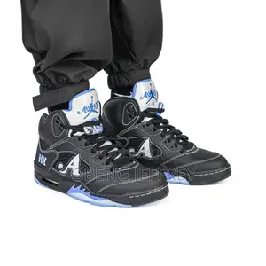 Original Air Jordan 5 Awake Jy Black