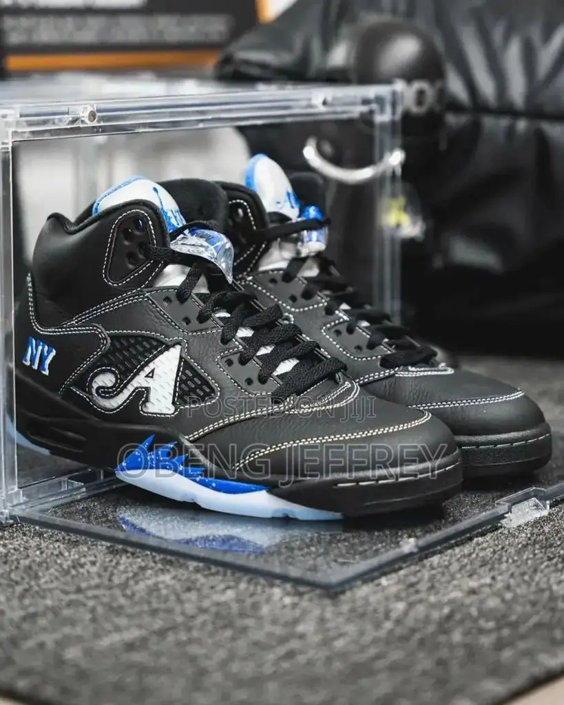 Original Air Jordan 5 Awake Jy Black