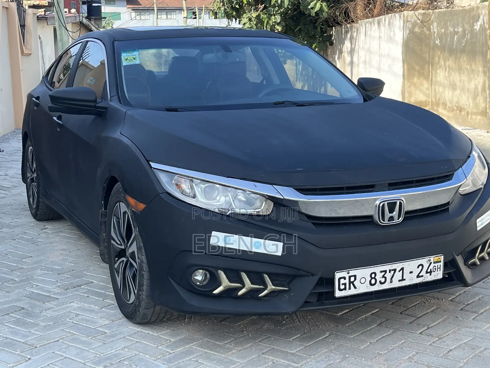 Honda Civic EX-L 4dr Sedan (1.5L 4cyl) 2017 Matt Black