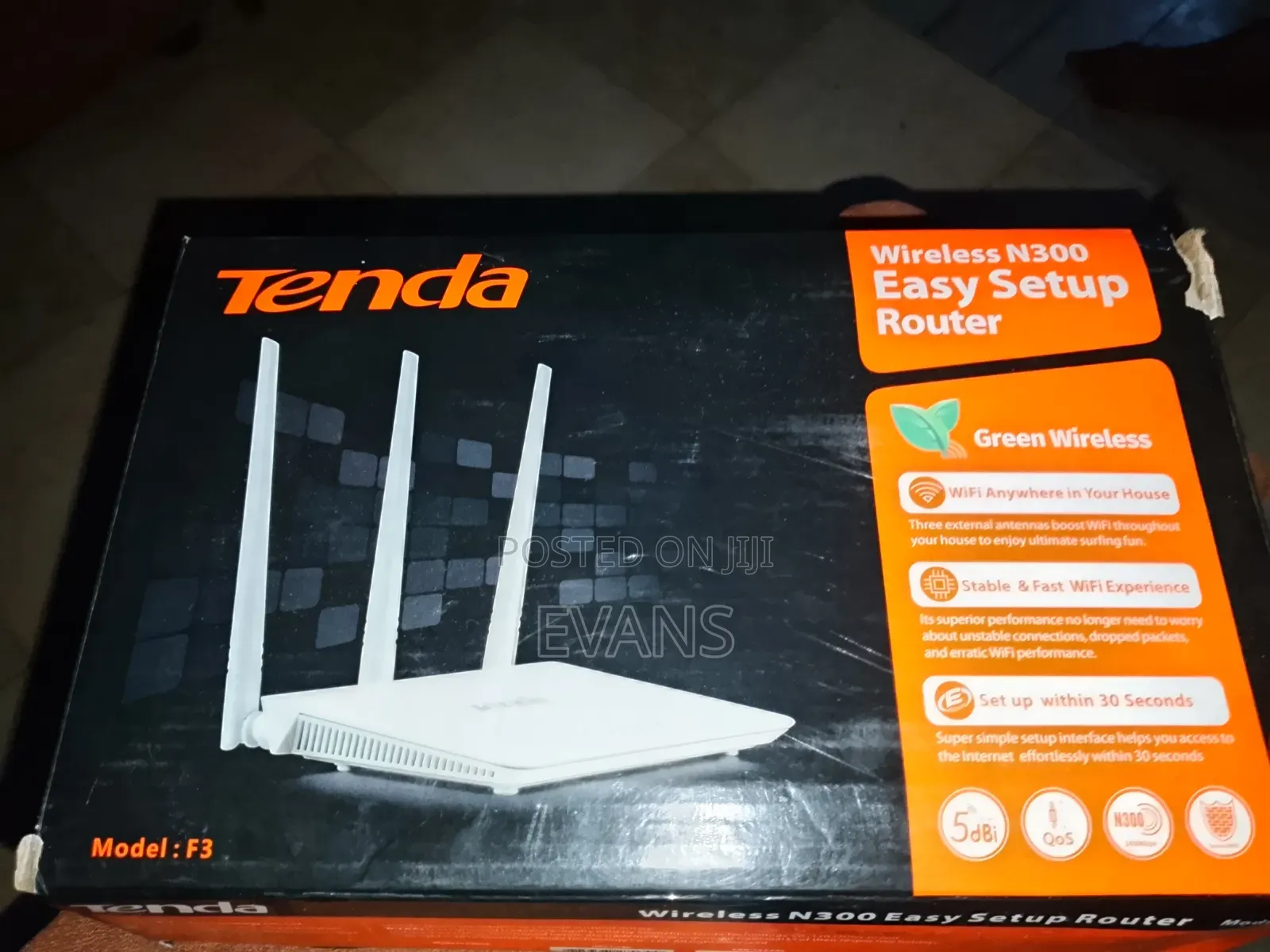 Tenda Wireless N300 Easy Setup Router